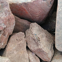 Яшма красная  (фр. 70-100 мм) фото Камень Клуб  купить в Тюмени